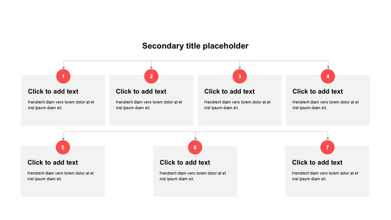 简约扁平纯文字层次结构