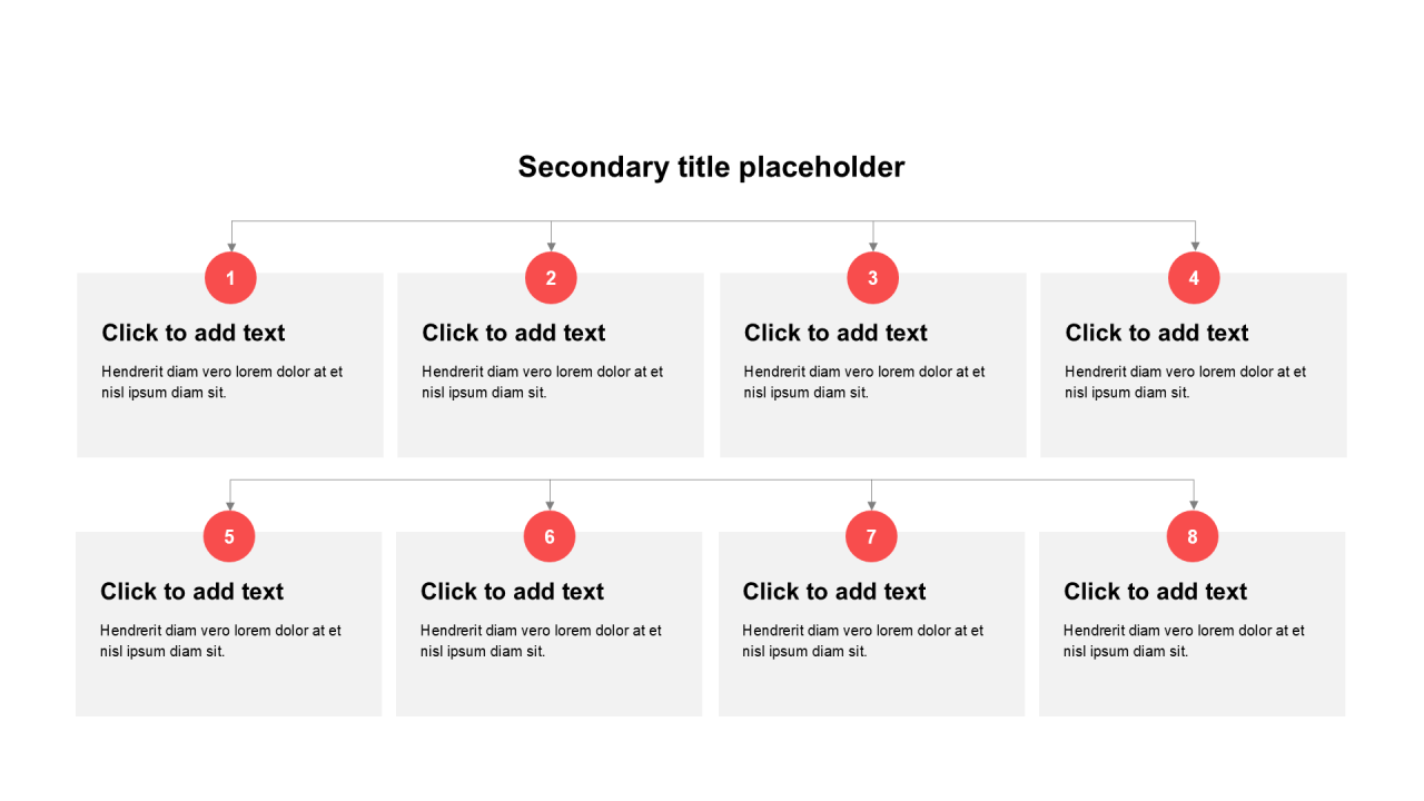 简约扁平纯文字层次结构