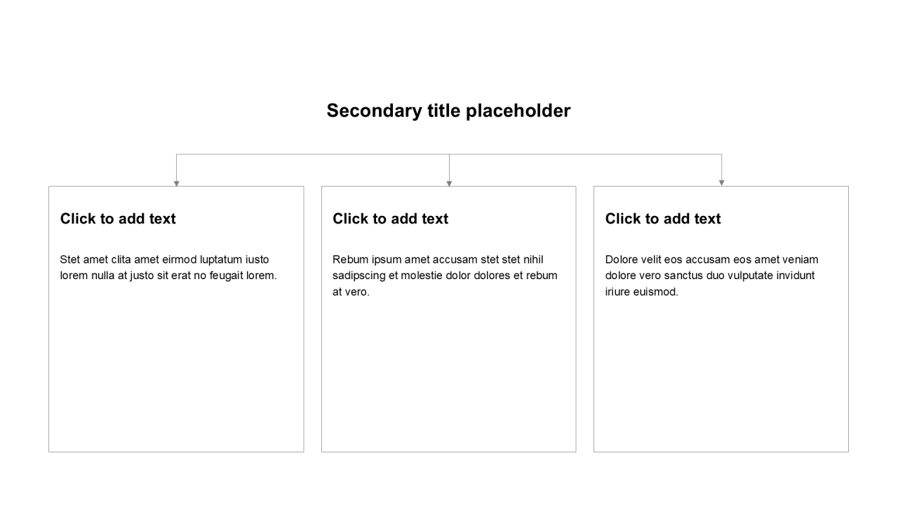 简约扁平纯文字层次结构