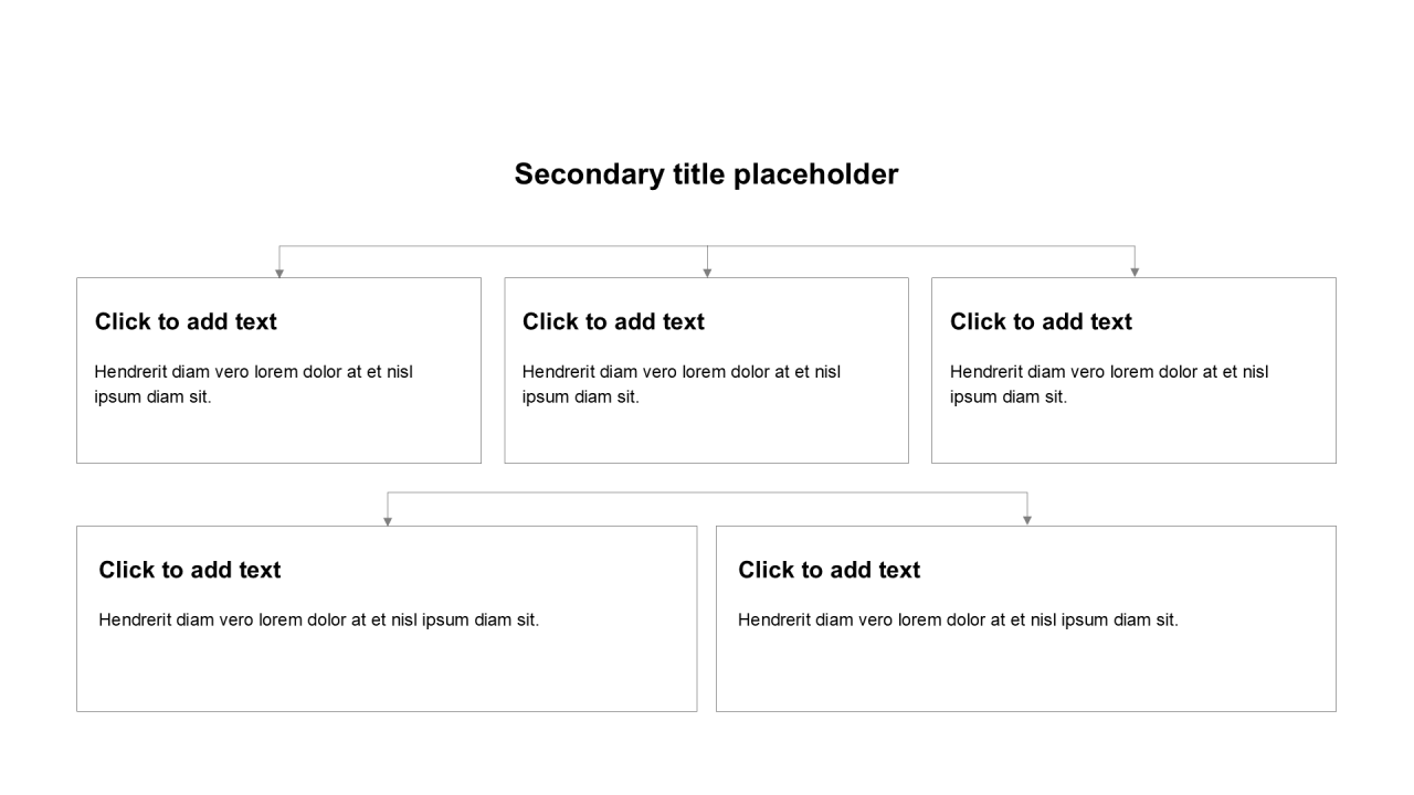 简约扁平纯文字层次结构
