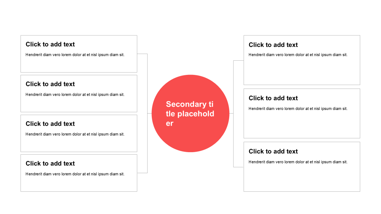 简约扁平纯文字层次结构