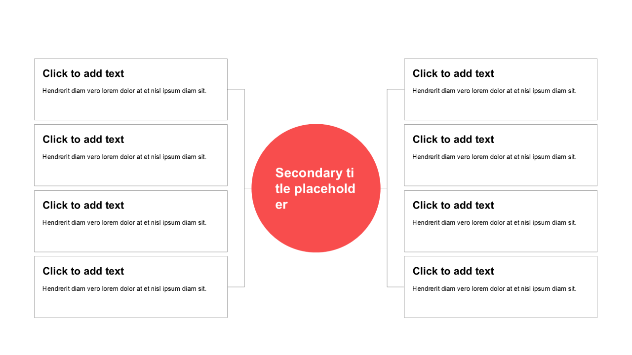 简约扁平纯文字层次结构