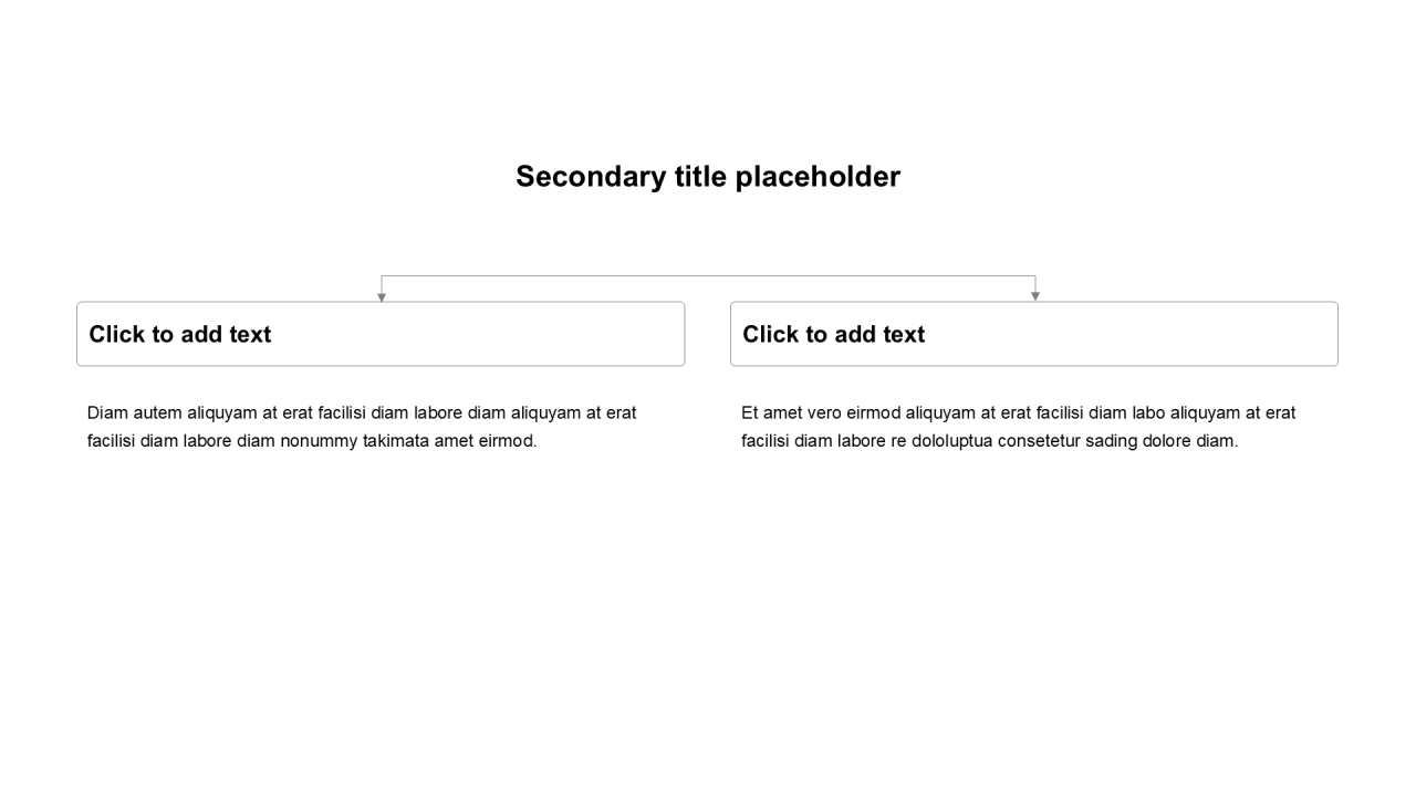 简约扁平纯文字层次结构