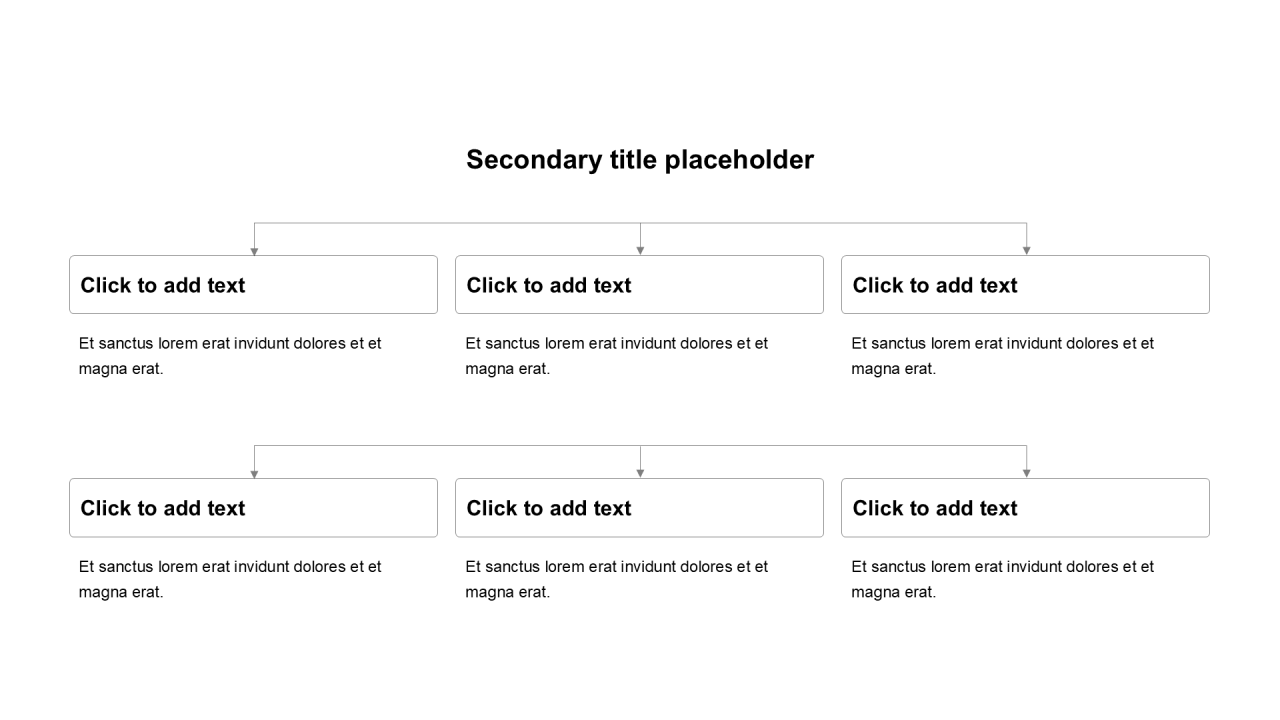 简约扁平纯文字层次结构