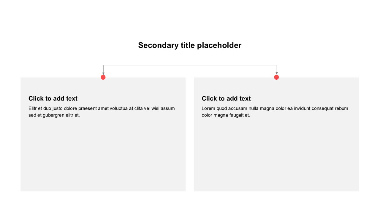 简约扁平纯文字层次结构