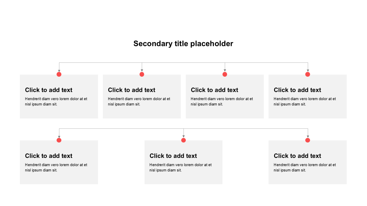 简约扁平纯文字层次结构
