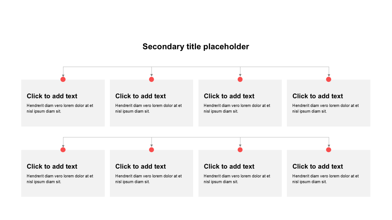 简约扁平纯文字层次结构