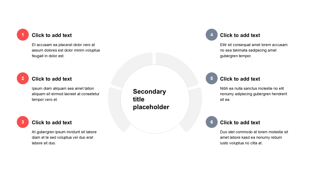 简约扁平纯文字矩阵