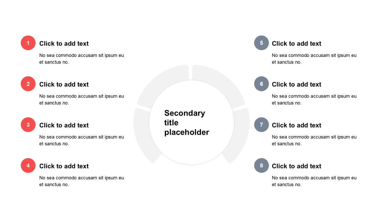 简约扁平纯文字矩阵