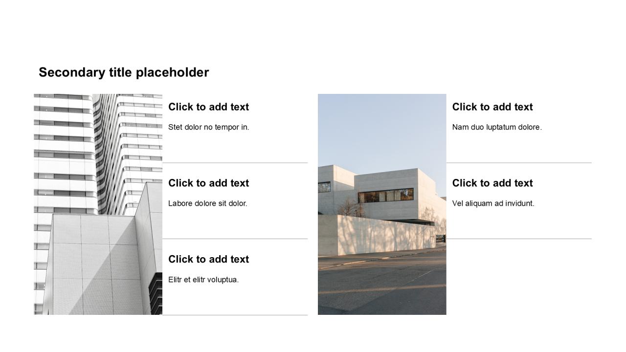 简约风含图片PPT列表