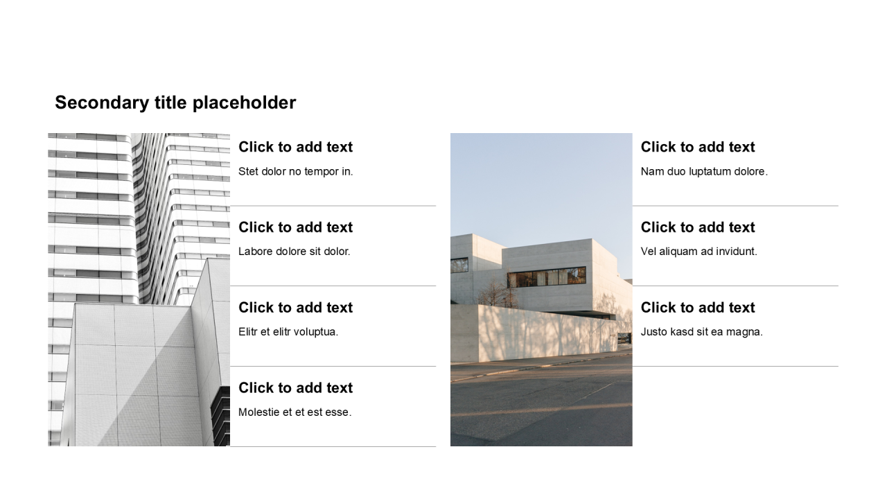 简约风含图片PPT列表