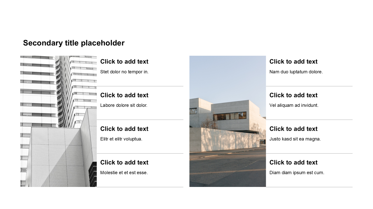 简约风含图片PPT列表