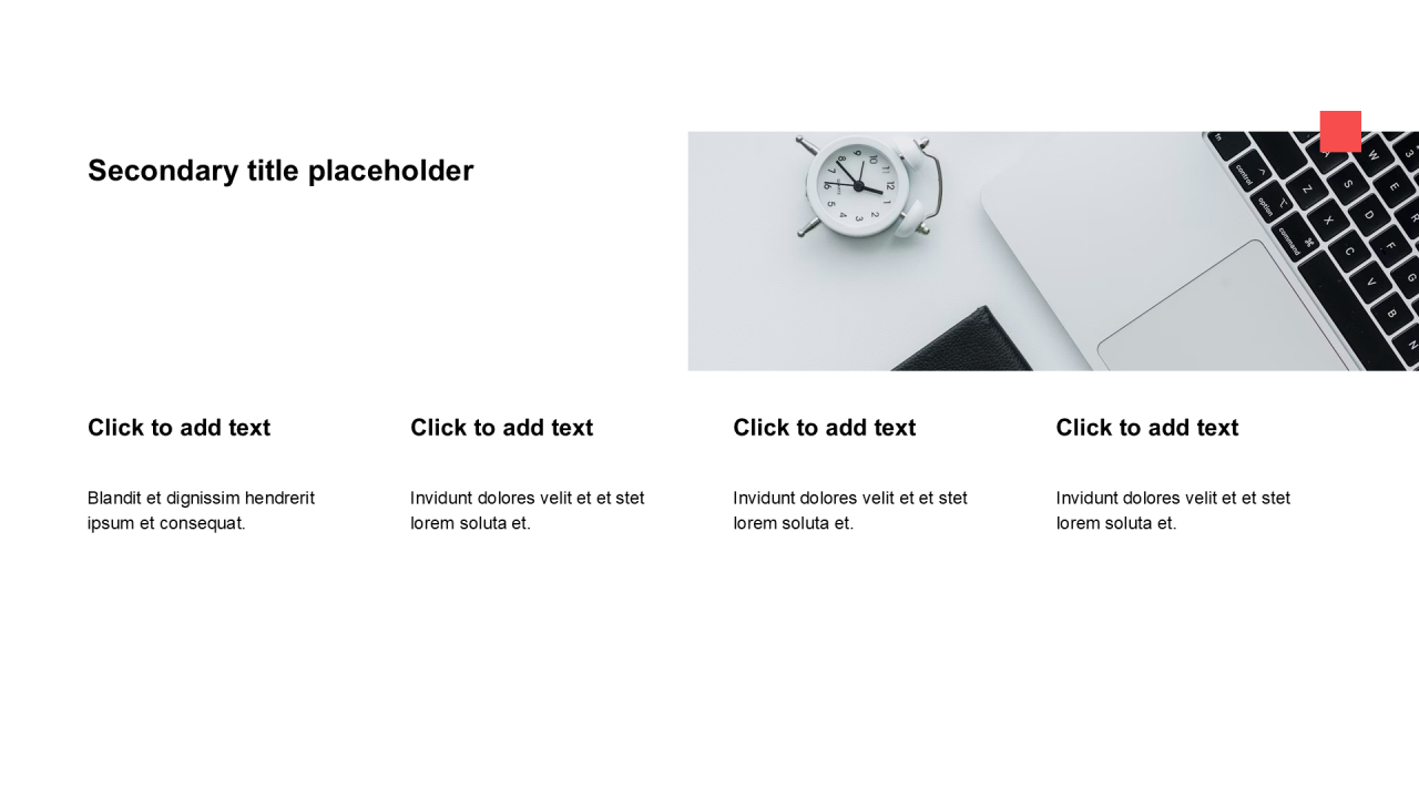 简约风含图片PPT列表