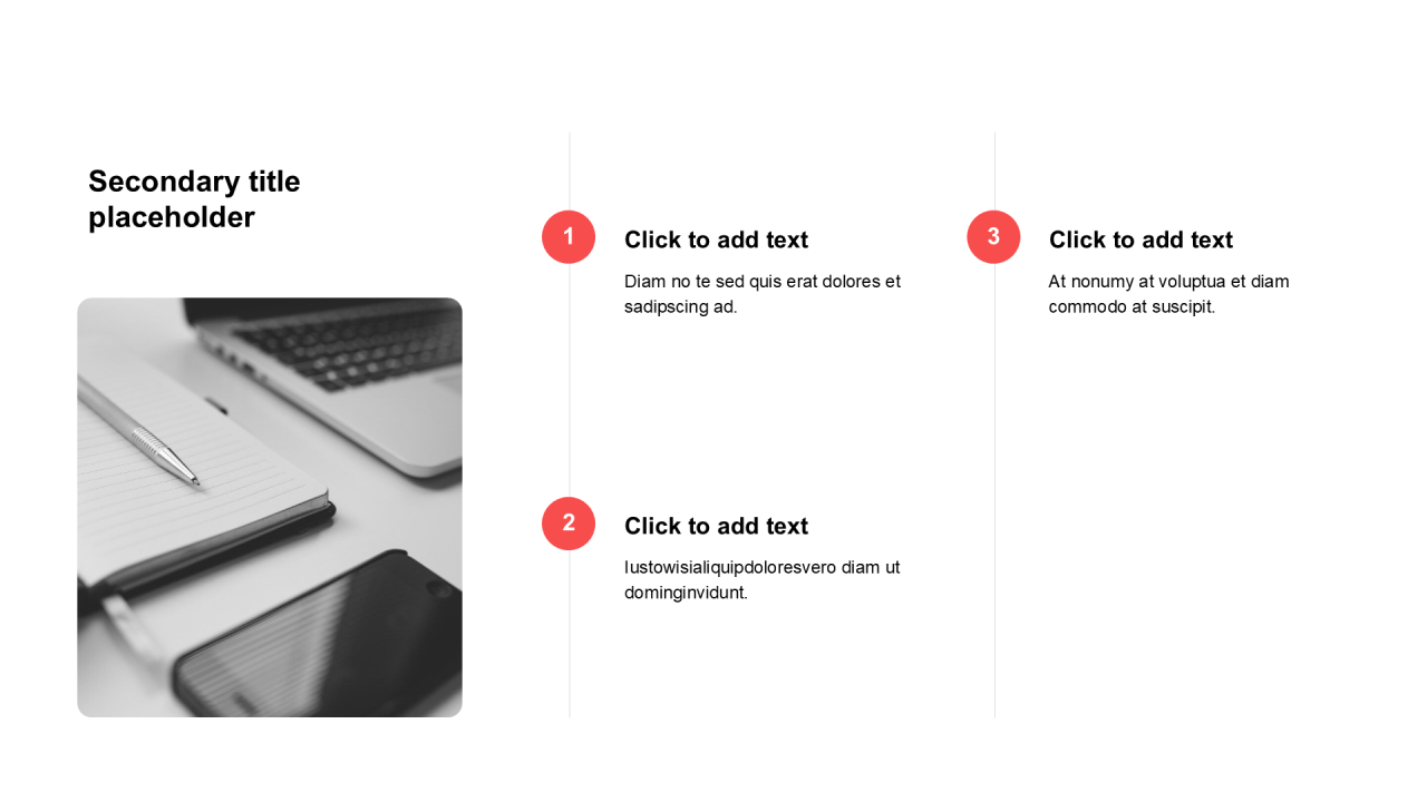 简约风含图片PPT列表
