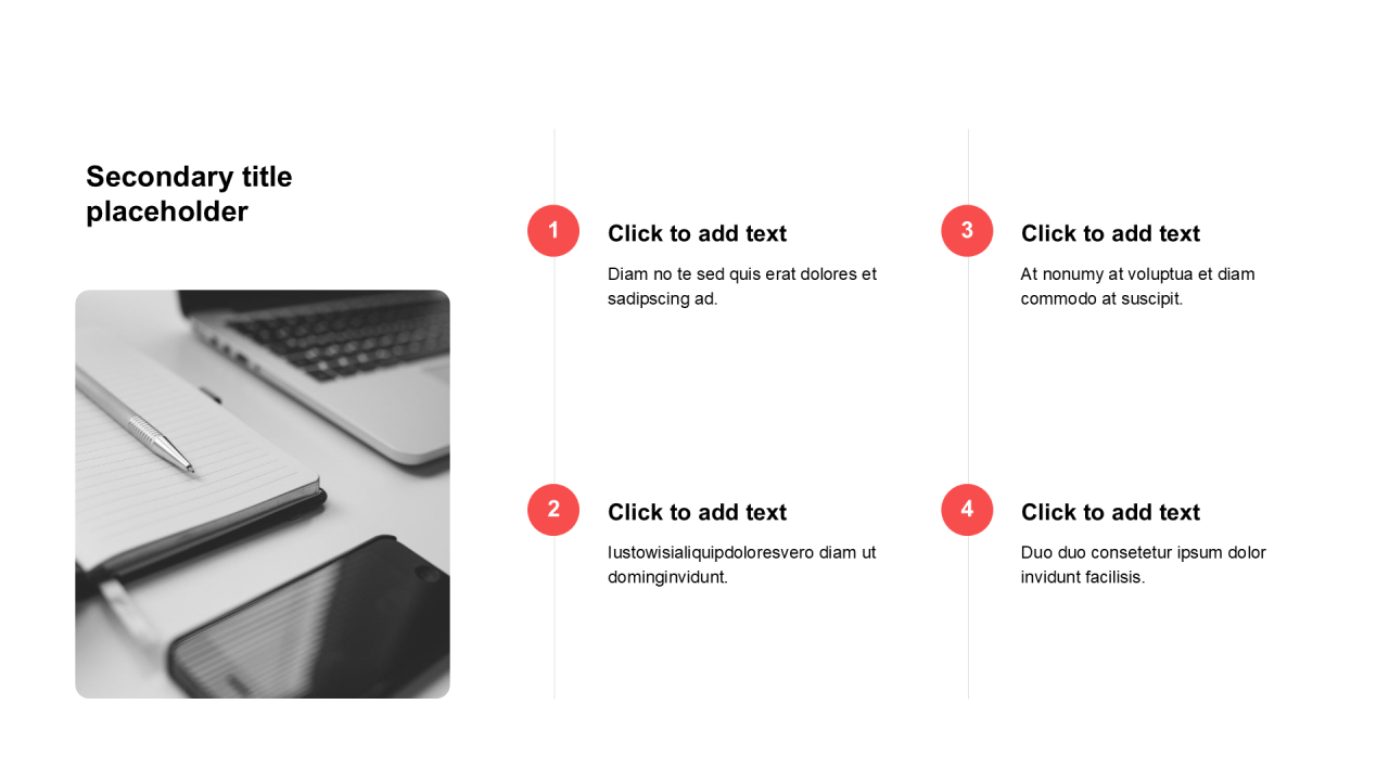 简约风含图片PPT列表
