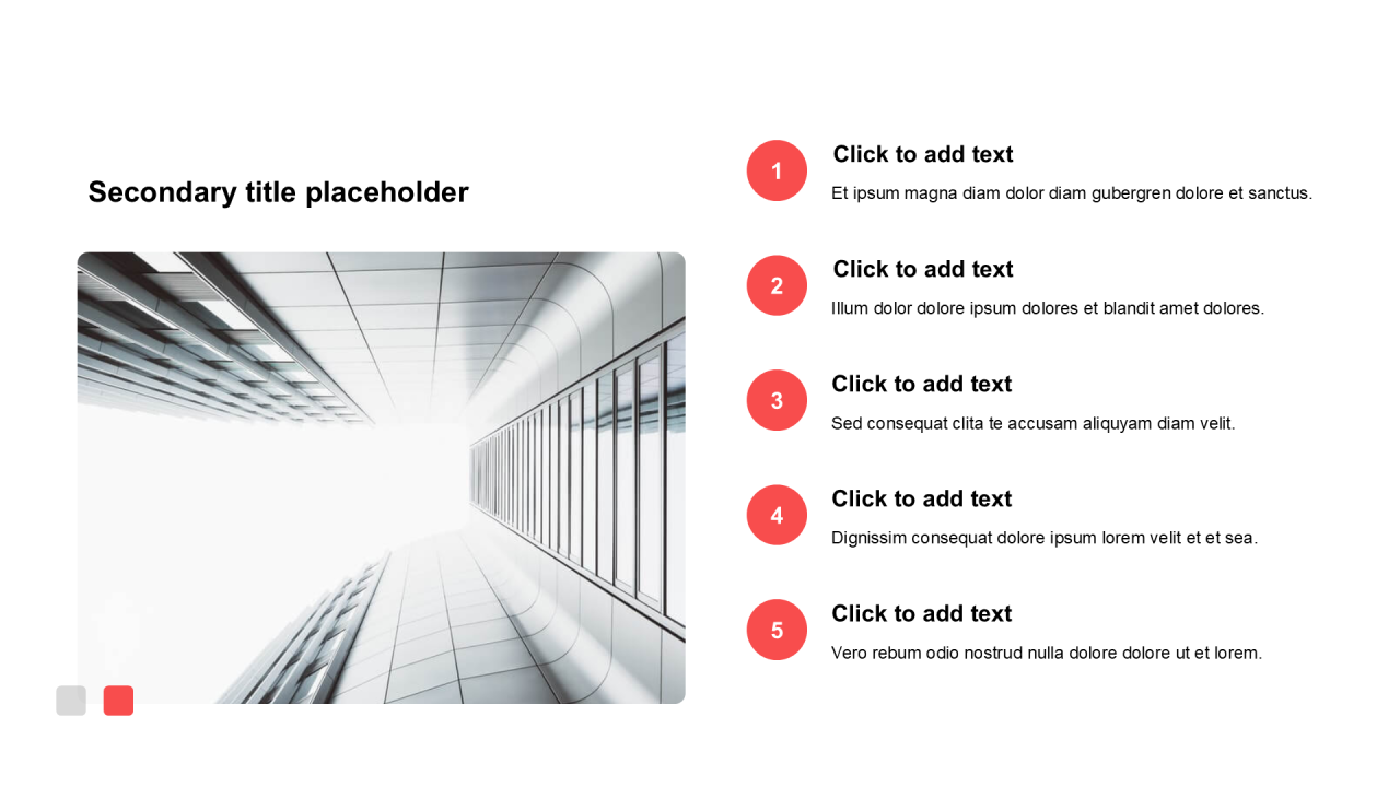 简约风含图片PPT列表