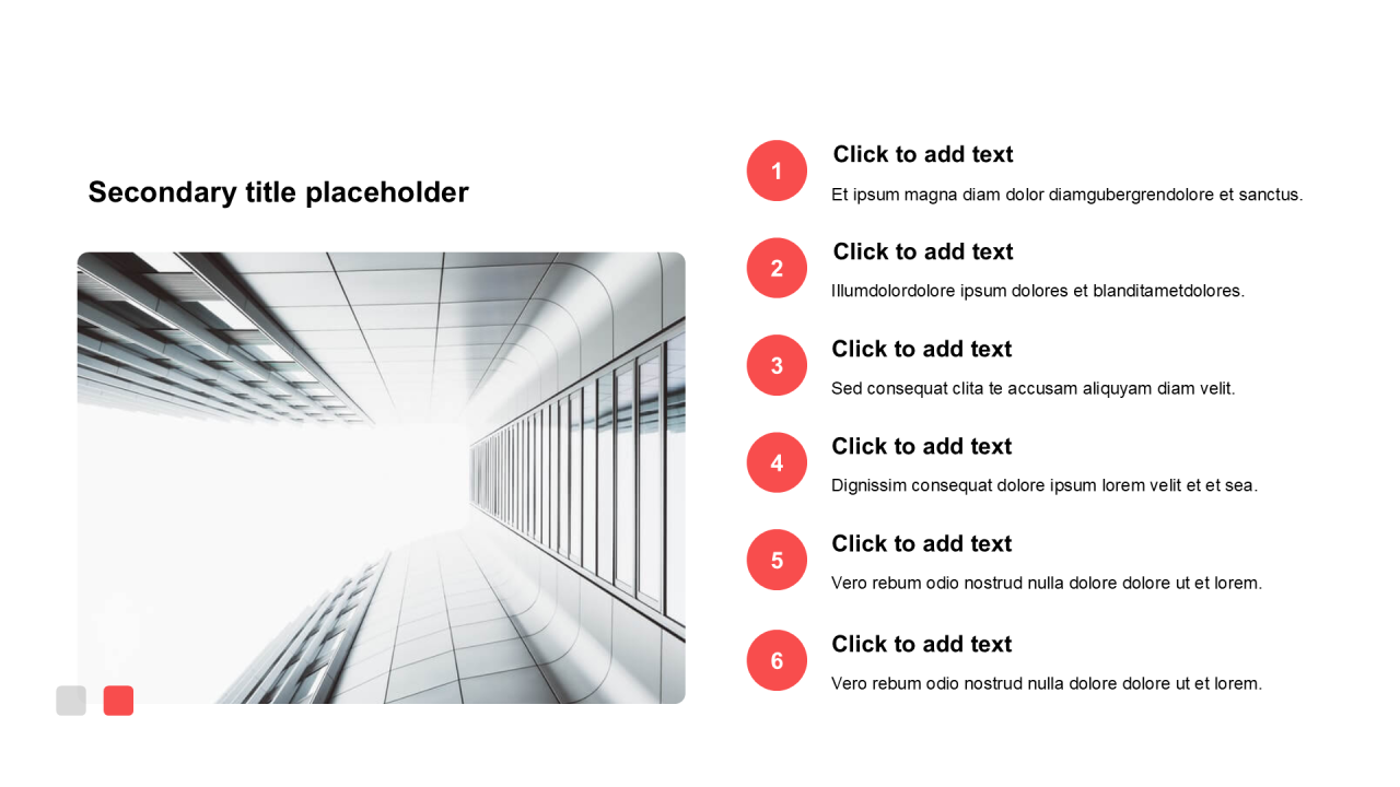 简约风含图片PPT列表