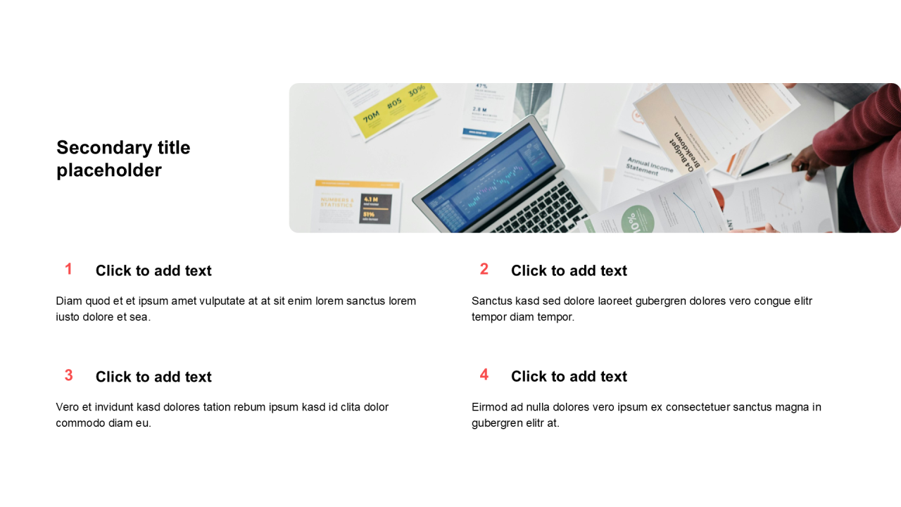 简约风含图片PPT列表