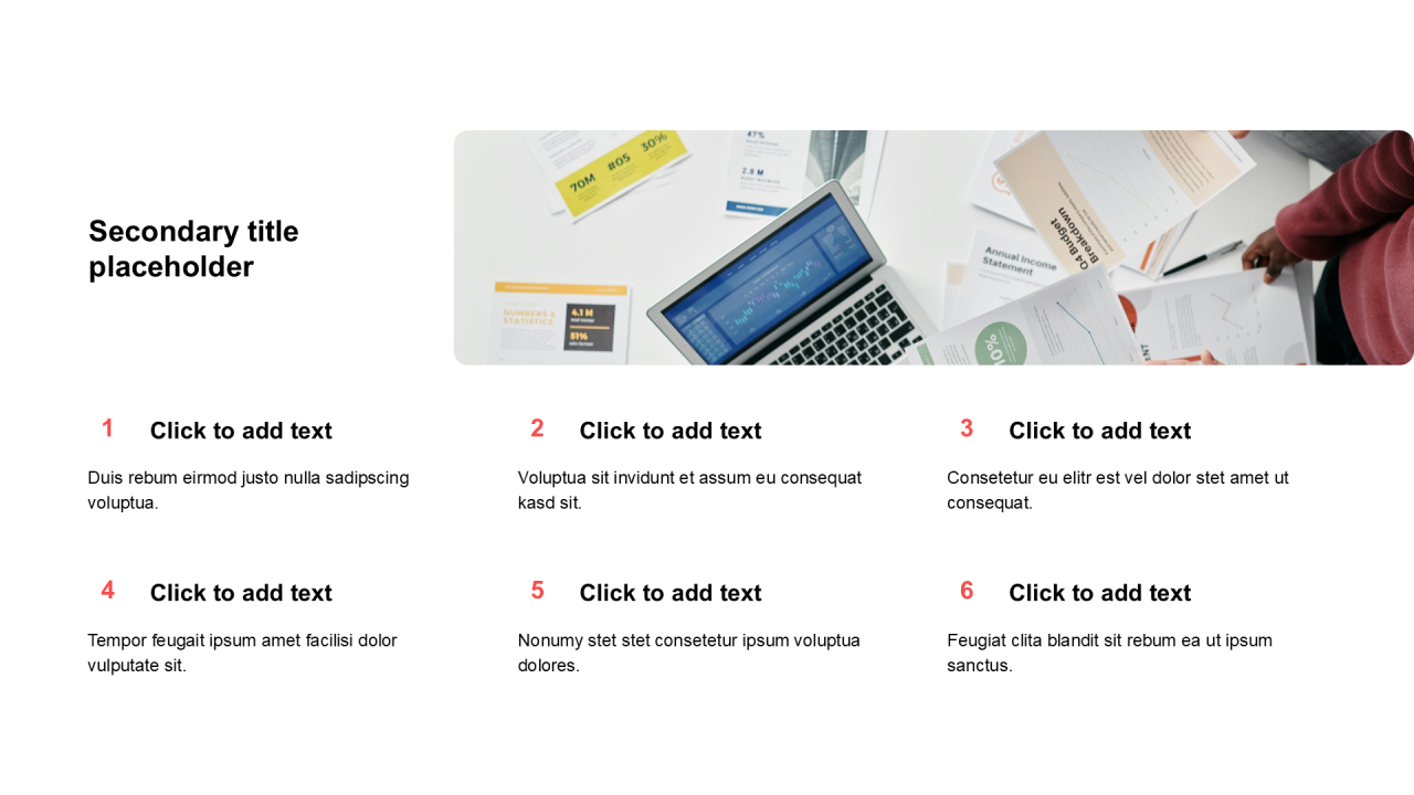 简约风含图片PPT列表