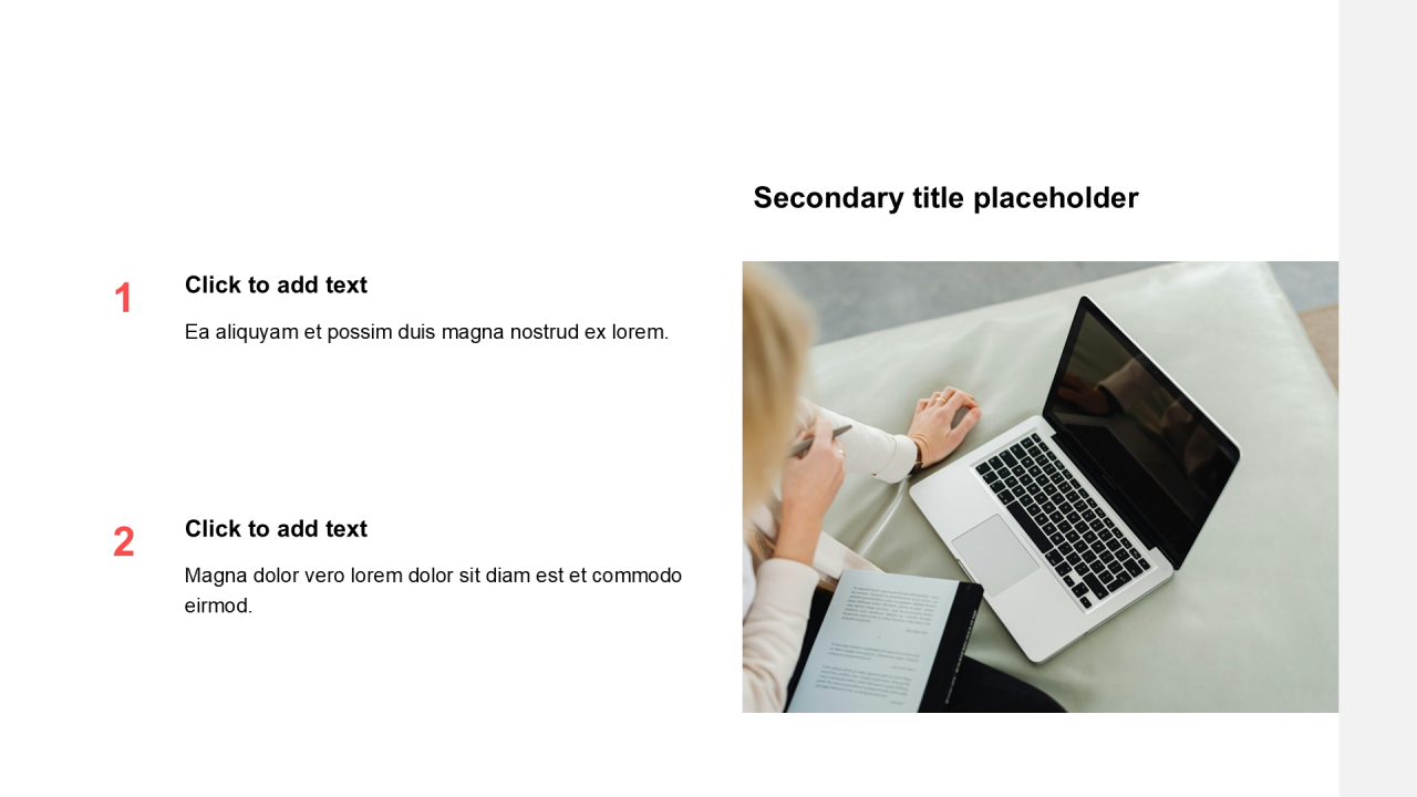 简约风含图片PPT列表