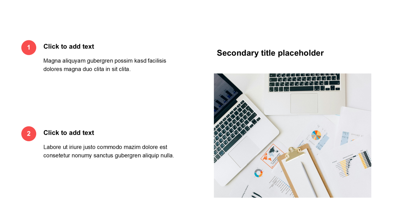 简约风含图片PPT列表