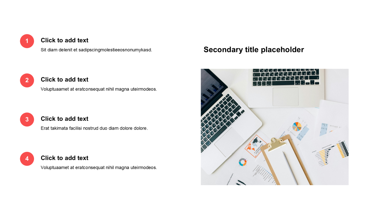 简约风含图片PPT列表