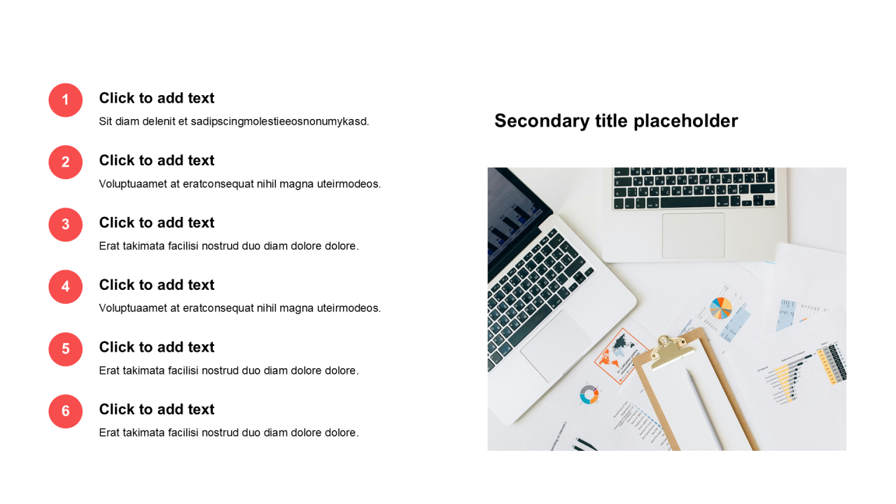 简约风含图片PPT列表