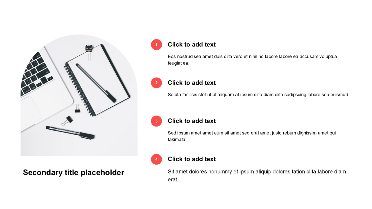简约风含图片PPT列表