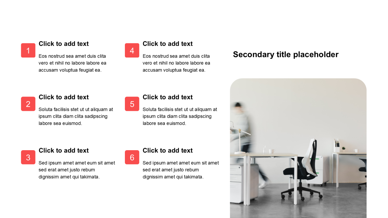 简约风含图片PPT列表