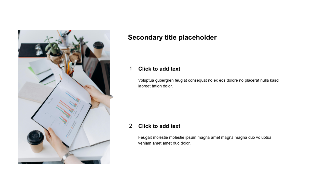 简约风含图片PPT列表