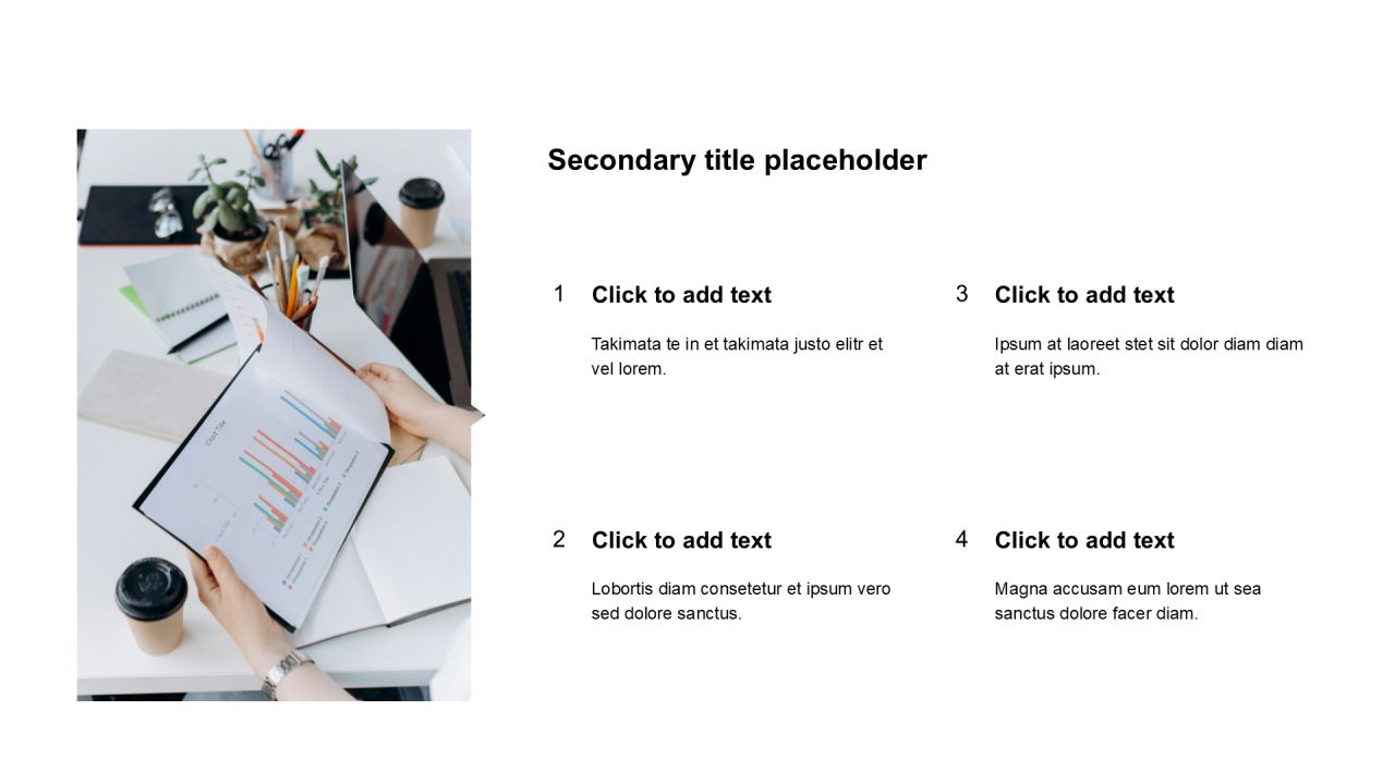 简约风含图片PPT列表