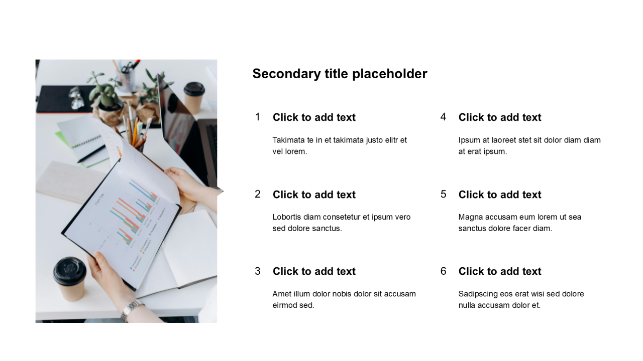 简约风含图片PPT列表