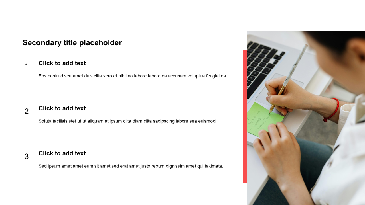 简约风含图片PPT列表