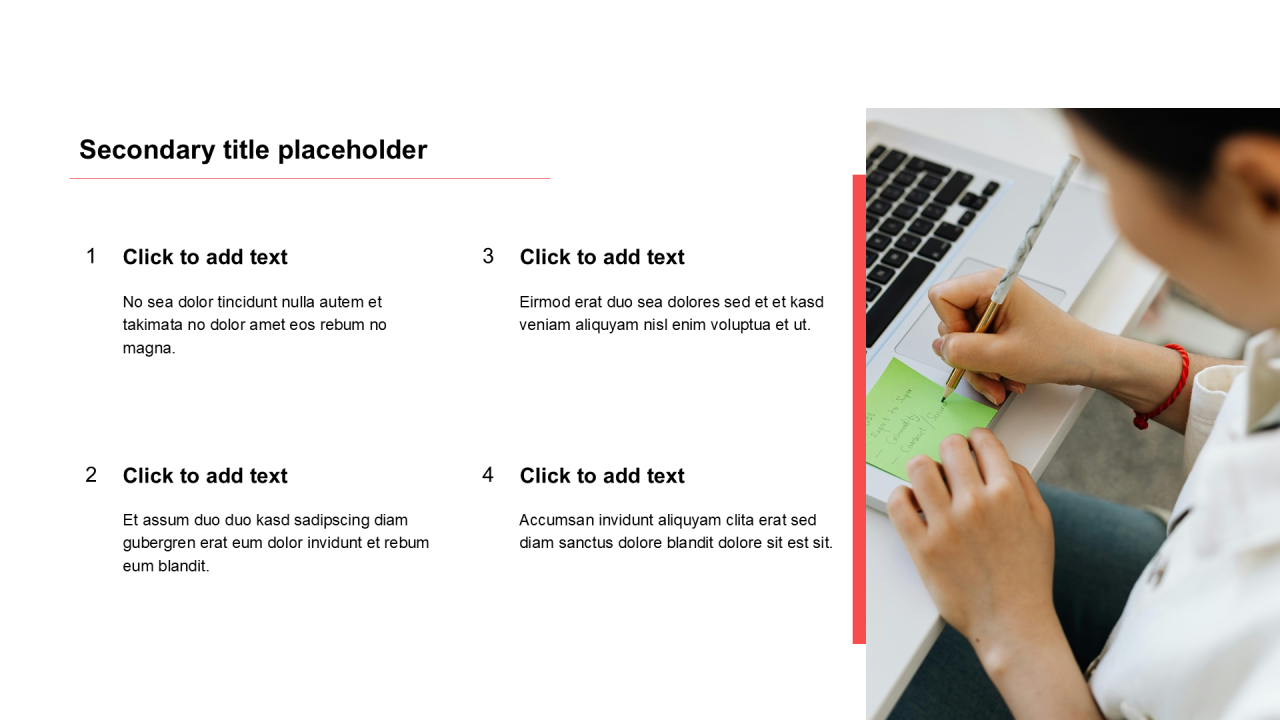 简约风含图片PPT列表