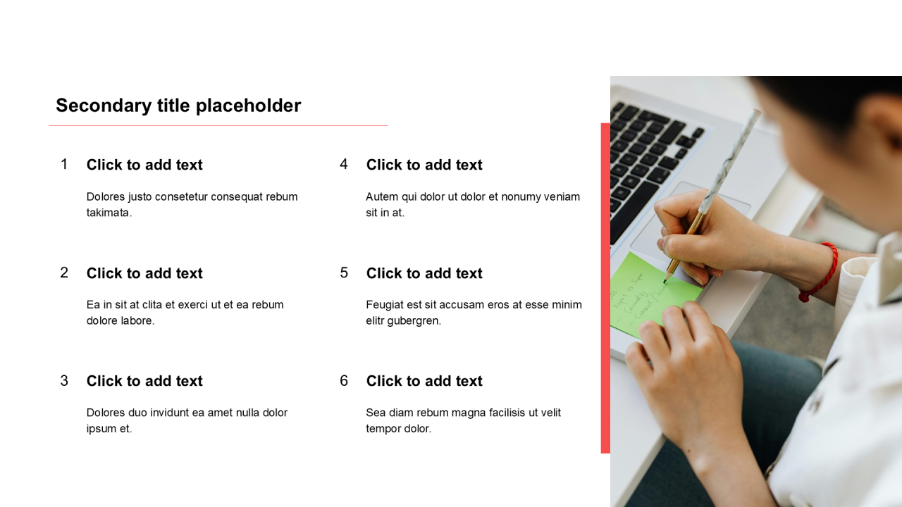 简约风含图片PPT列表