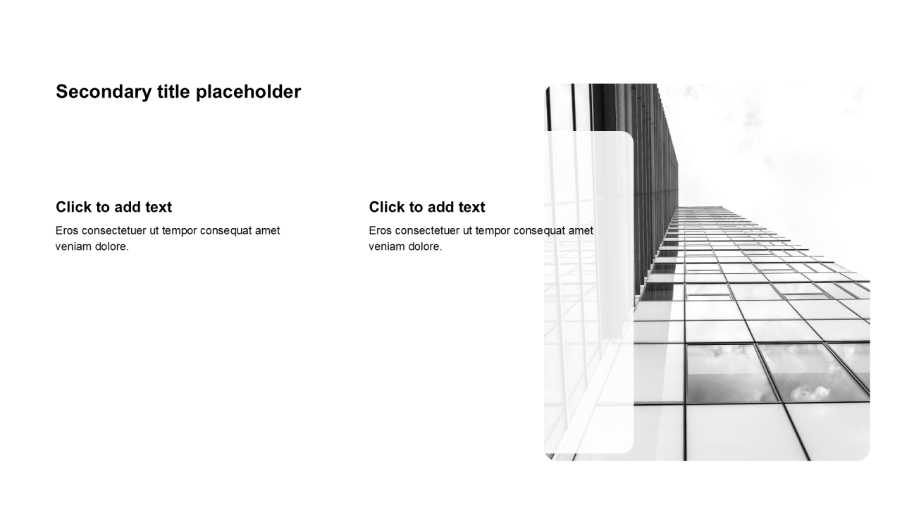 简约扁平含图片PPT列表