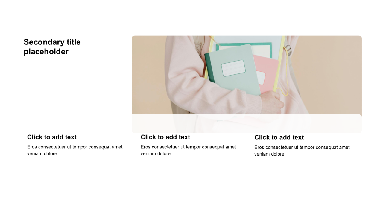 简约扁平含图片PPT列表