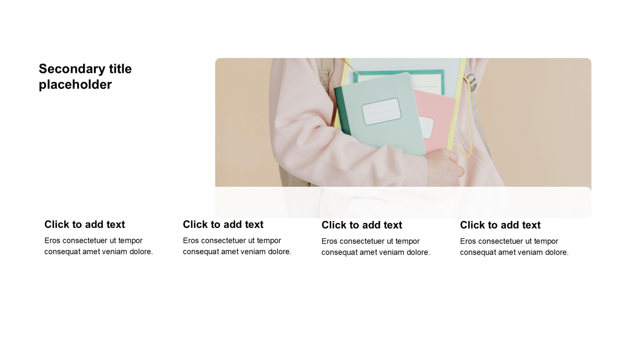 简约扁平含图片PPT列表