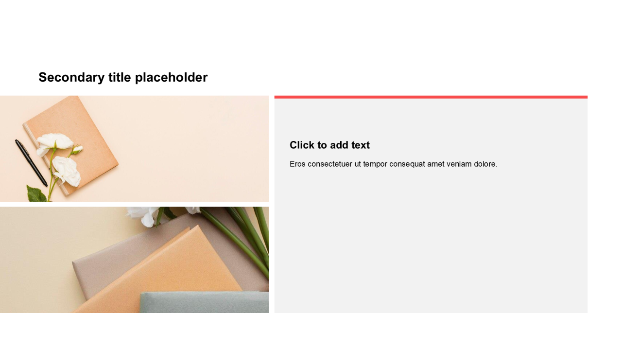 简约扁平含图片PPT列表