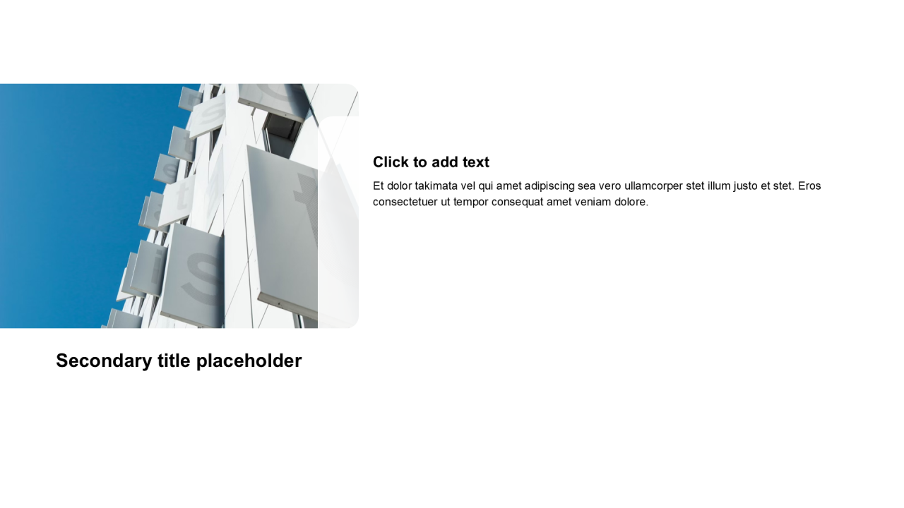 简约扁平含图片PPT列表