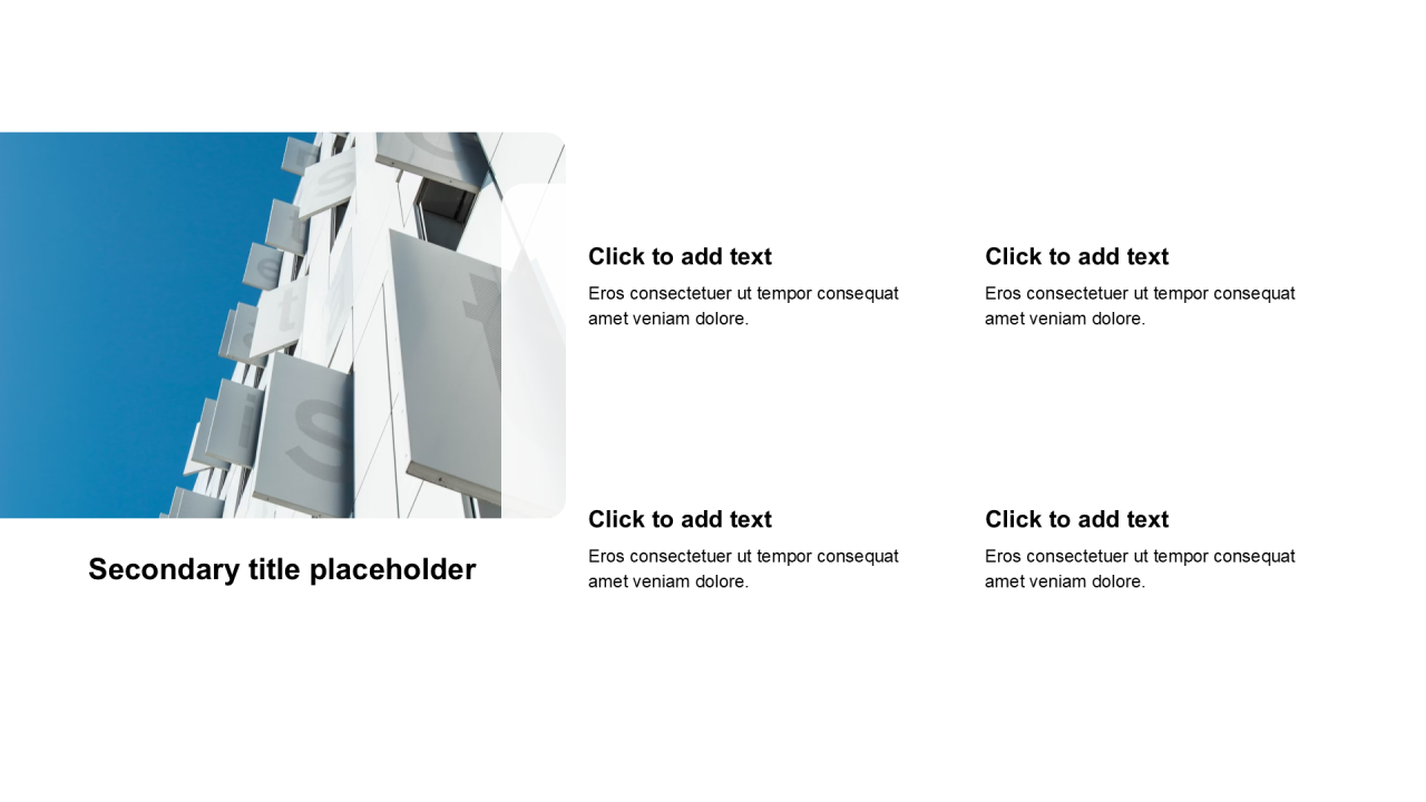 简约扁平含图片PPT列表