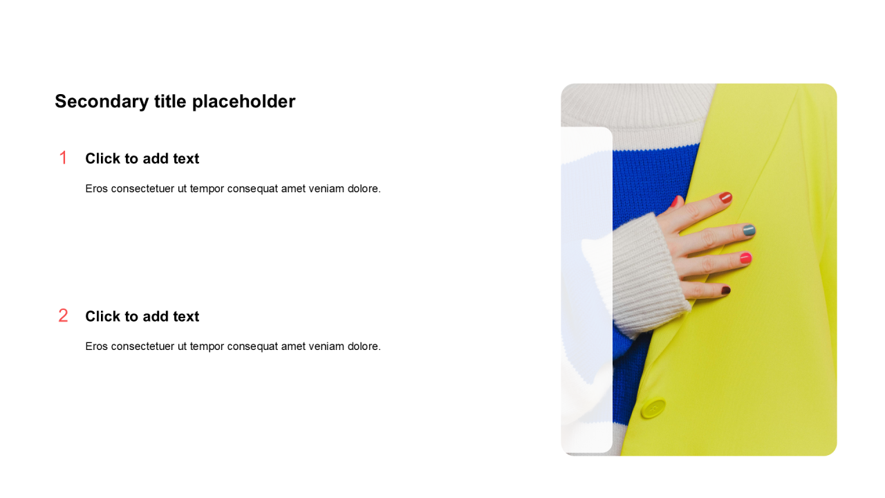 简约扁平含图片PPT列表