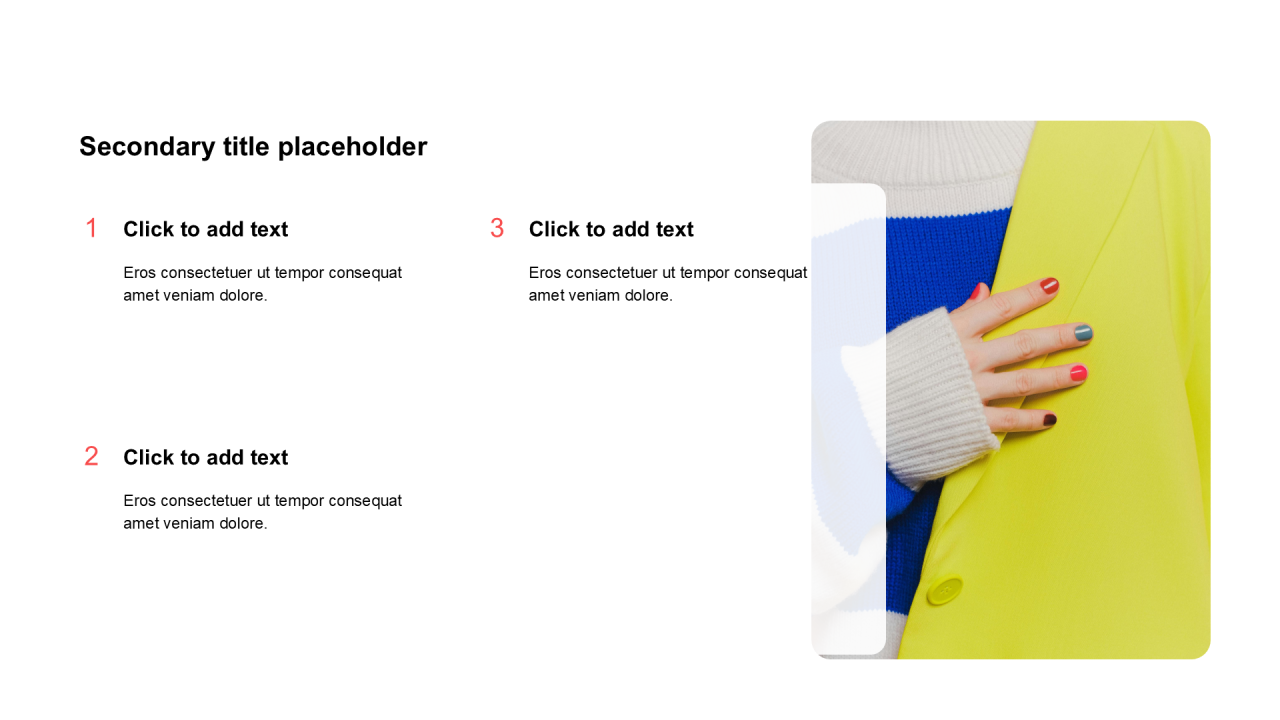 简约扁平含图片PPT列表