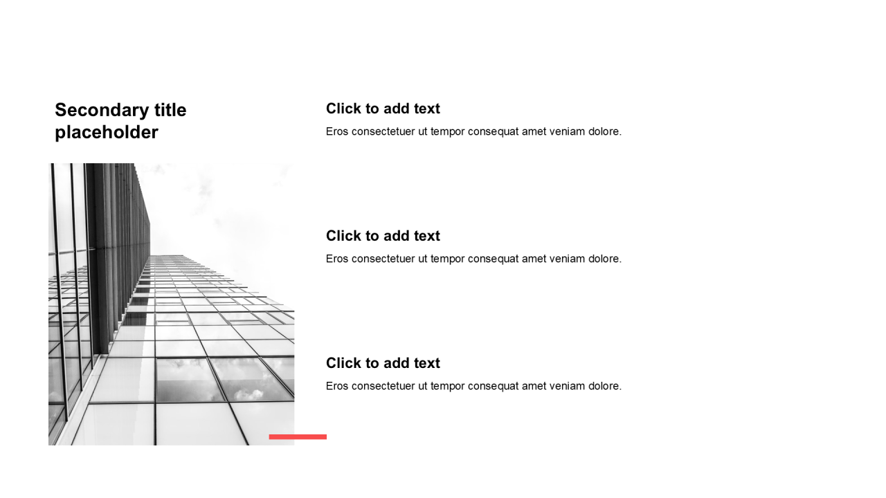 简约扁平含图片PPT列表