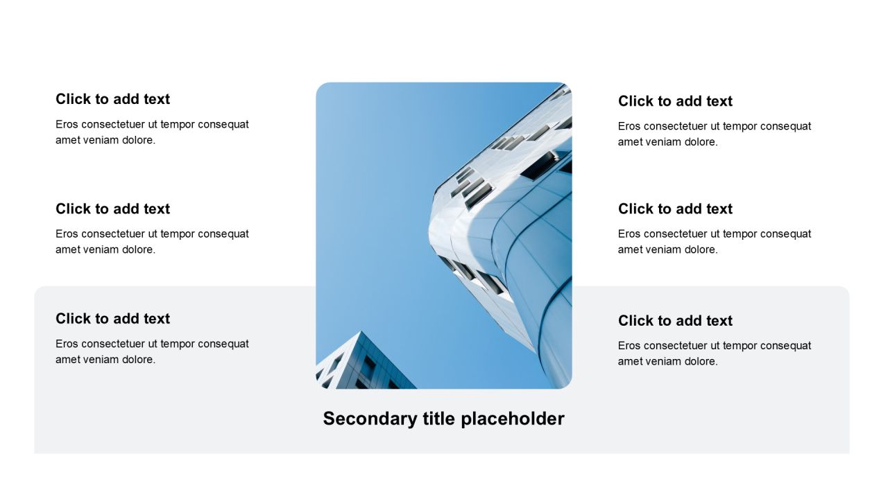 简约扁平含图片PPT列表