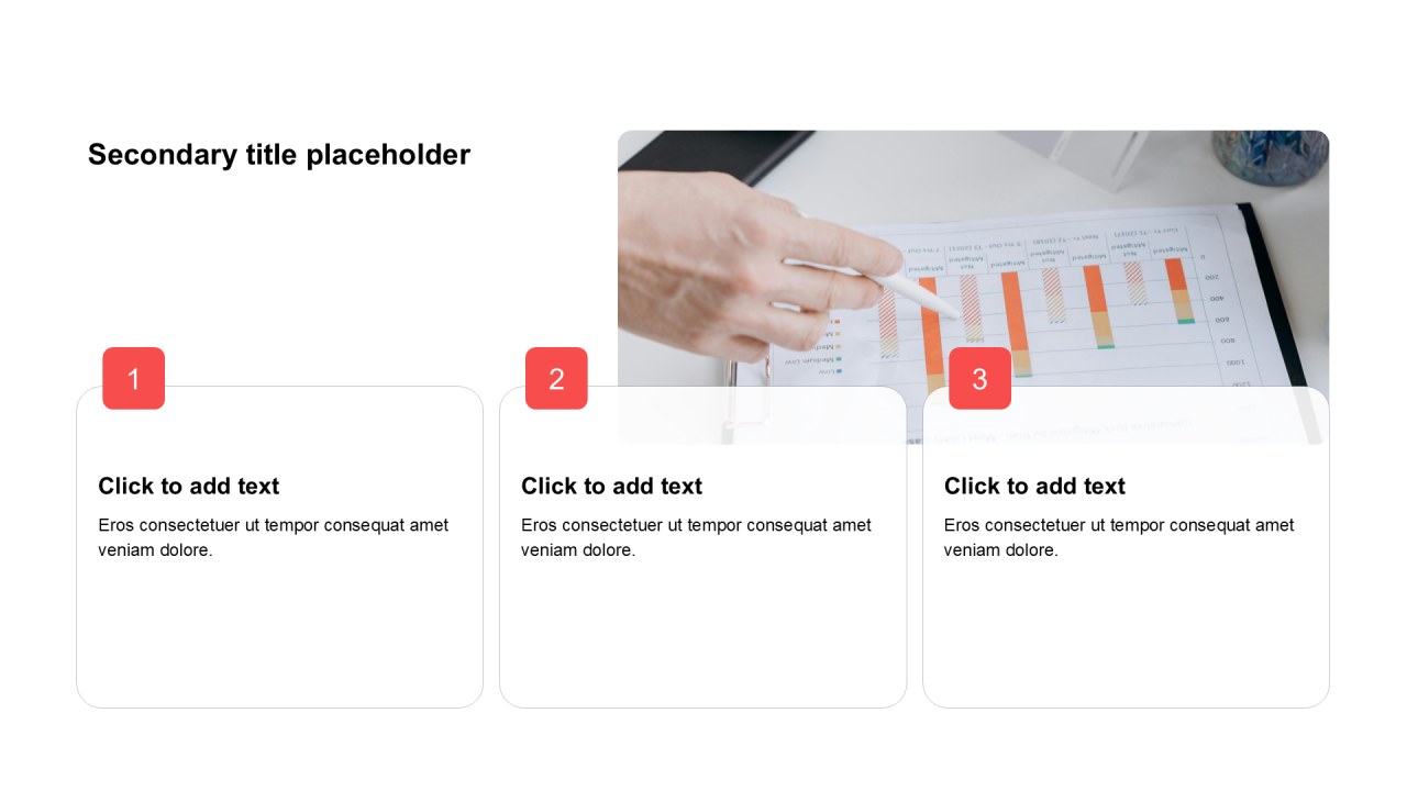简约扁平含图片PPT列表