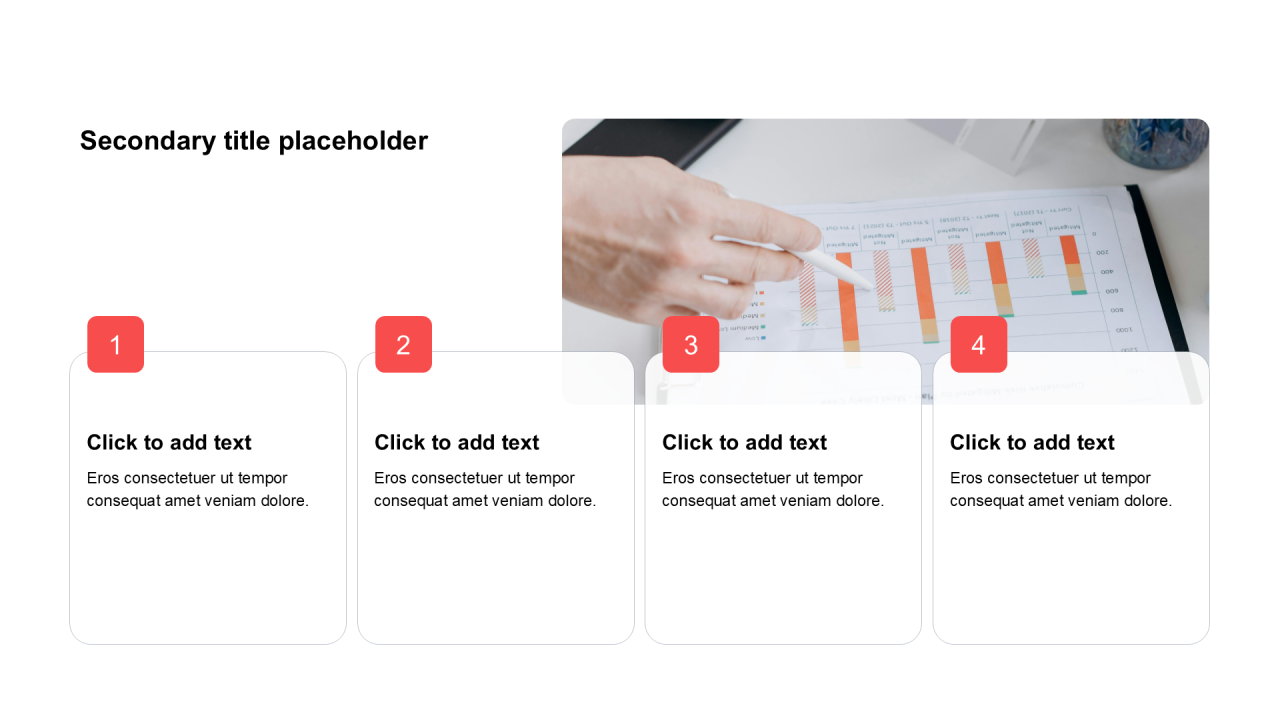 简约扁平含图片PPT列表