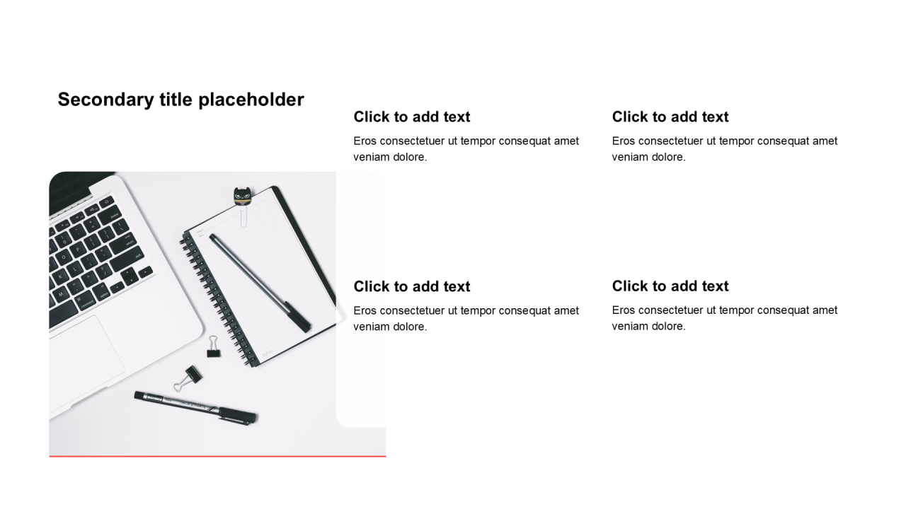 简约扁平含图片PPT列表