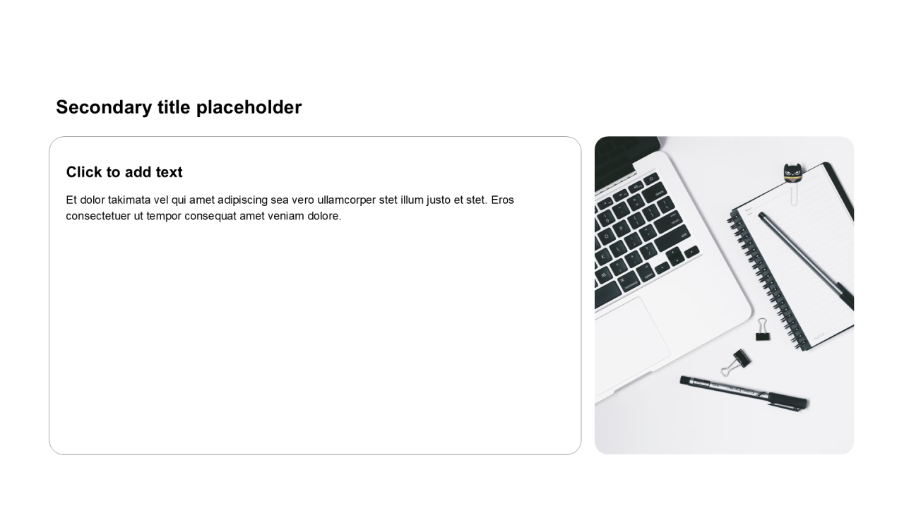 简约扁平含图片PPT列表