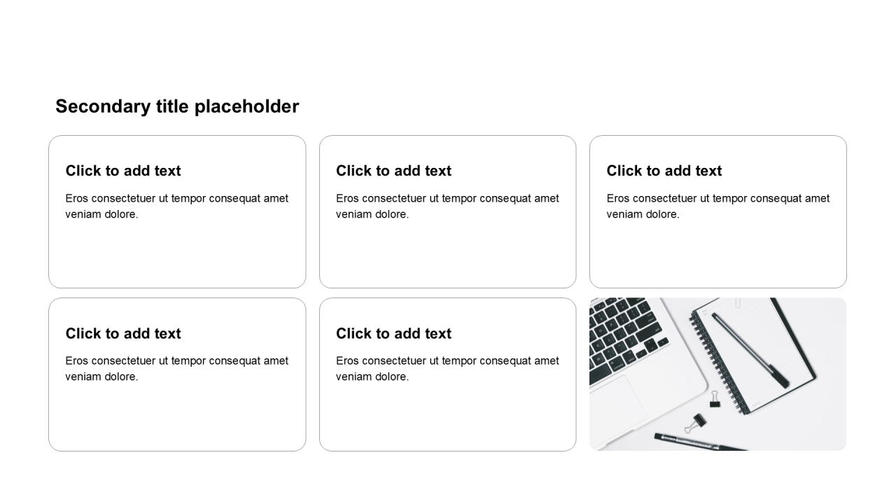 简约扁平含图片PPT列表